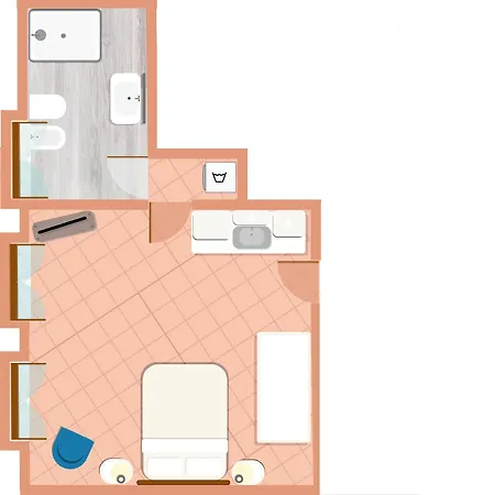 Πανσιόν Italianflat - Rentroom Old Town - 200mt To Arena